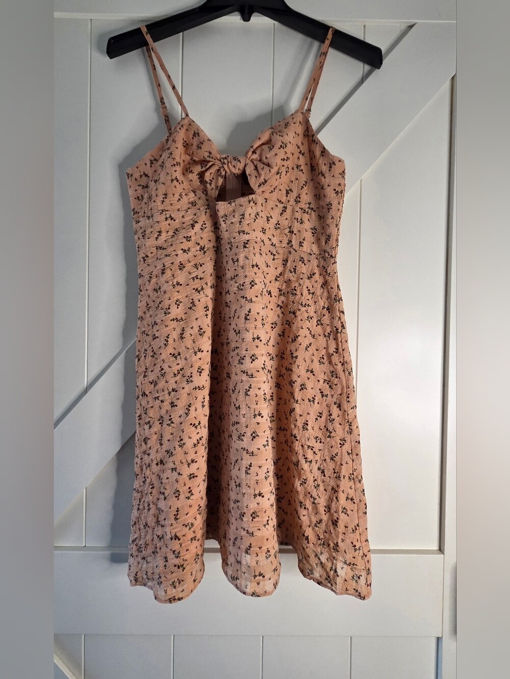 Lulus Peach Floral Sundress